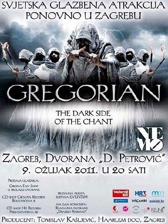 Gregorian - The Dark Side Of The Chant Tour (2011)