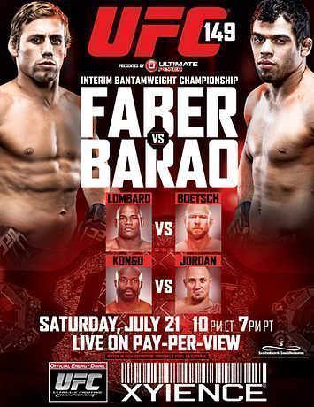 UFC 149: Faber vs Barao (2012)
