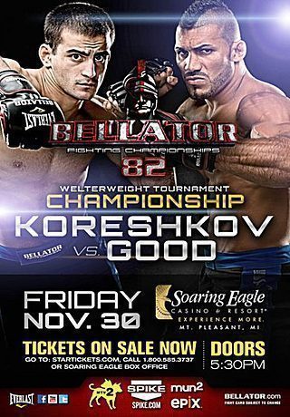 Турнир Bellator 82. Финал (30/11/2012)