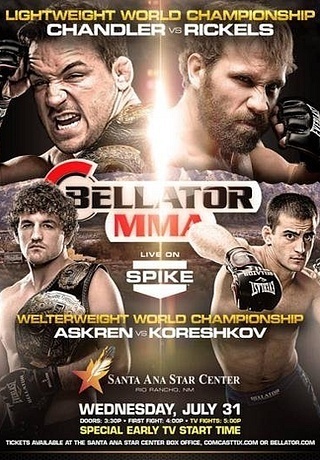 MMA. Турнир Bellator 97 (2013)