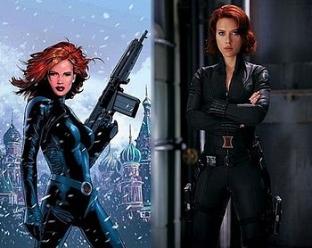 История Marvel. Появление Чёрной вдовы